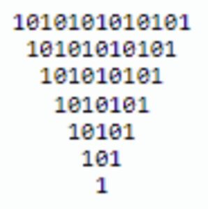 พีระมิดของตัวเลข